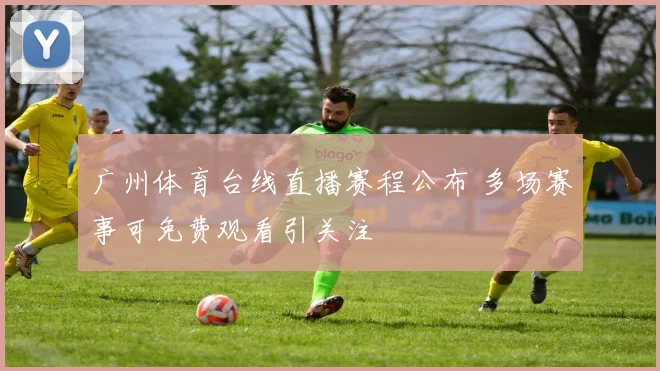 广州体育台线直播赛程公布 多场赛事可免费观看引关注
