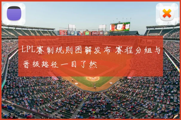LPL赛制规则图解发布 赛程分组与晋级路径一目了然
